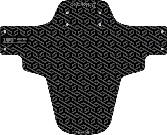 Dirtsurfer Mudguard Geoweave Blacker