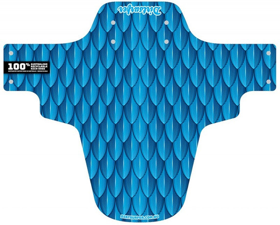 Dirtsurfer Mudguard Scales Blue