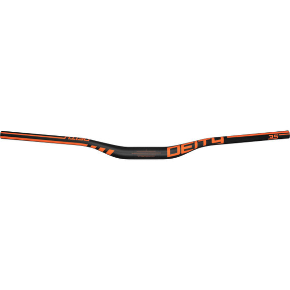 Deity Speedway 30mm Rise 35x810mm Carbon Handlebars Orange