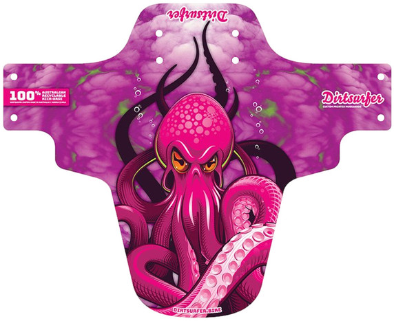 Dirtsurfer Mudguard Octopus Pink/Pink