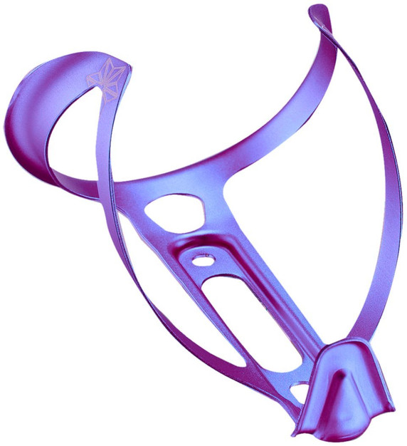 Supacaz Fly Ano Alloy Bottle Cage Neon Purple