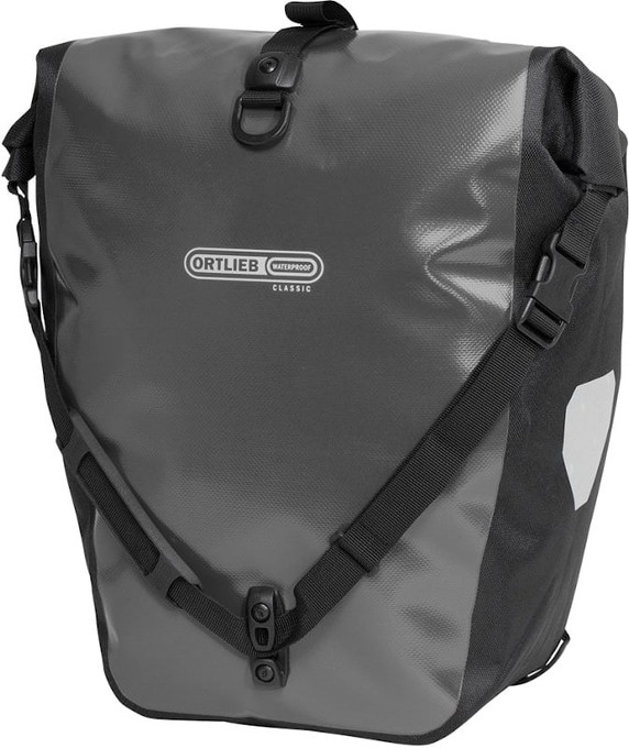 Ortlieb Back Roller Classic QL2.1 Waterproof Pannier Asphalt Grey