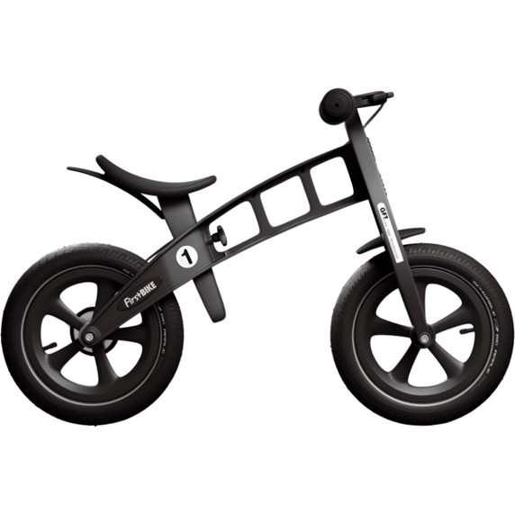 FirstBIKE Limited Edition Black Balance Bike w/ Brake