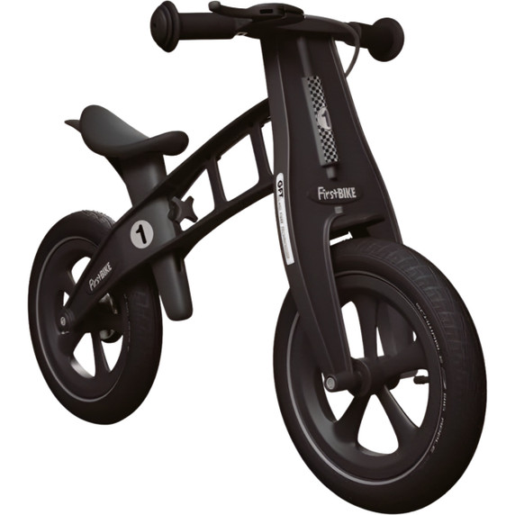 FirstBIKE Limited Edition Black Balance Bike w/ Brake