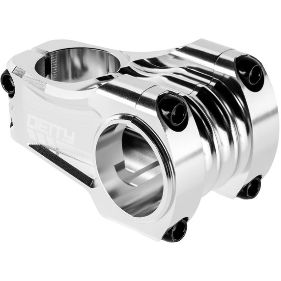 Deity Copperhead 31.8mm Silver Stem