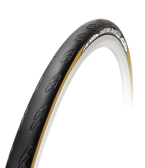 Tufo Comtura Duo Folding Clincher Tyre - Black-Beige - 700 x 25mm