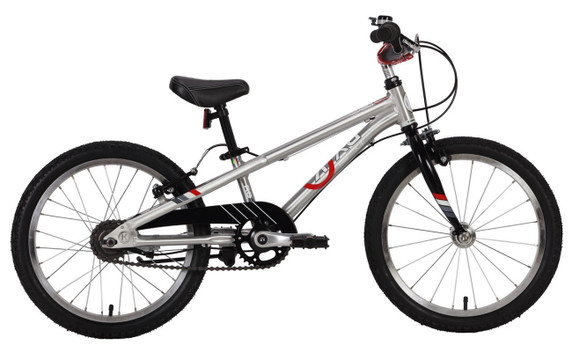 ByK E-350x3i 3 Speed 18" MTR Kids 16" Bike Silver Alloy/Black