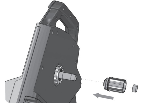 Elite Cycle Trainer Campagnolo 9/10/11sp Freehub Adaptor (Drivo/Kura)