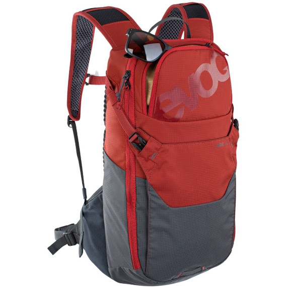 EVOC Ride 12L Chilli Red Hydration Pack w/ 2L Bladder