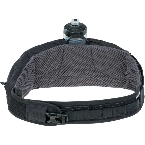 EVOC Hip Pouch Pro w/0.55L Drink Bottle Black 1L + 0.55L