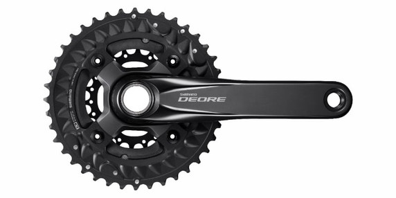 Shimano Deore FC-M6000 40/30/22T 175mm Crankset Black