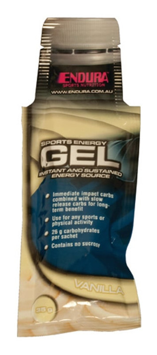 Endura Sports Energy Gel Sachet Vanilla 35g