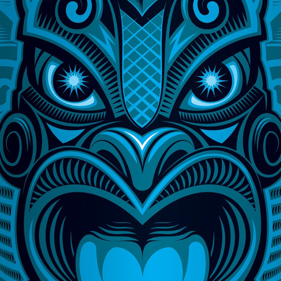 Dirtsurfer Mudguard Tiki Blue