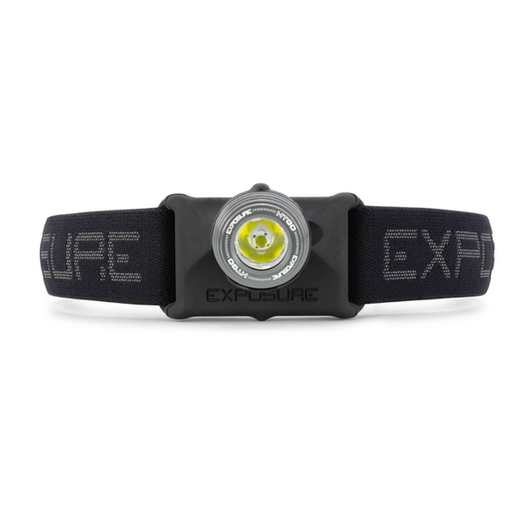 Exposure HT Go Rechargeable Head Torch Gunmetal Black