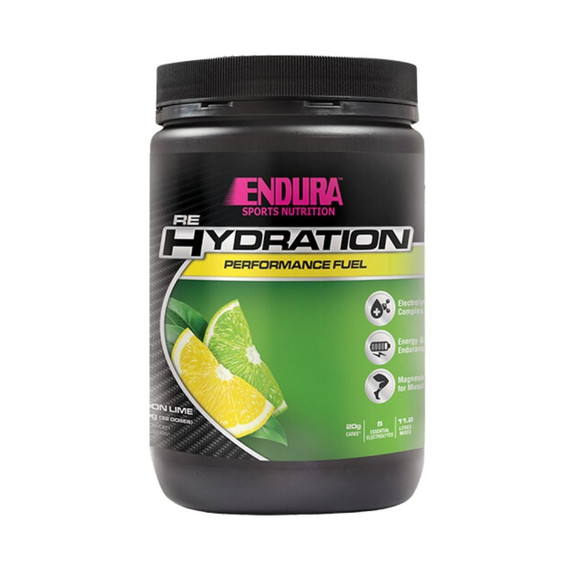 Endura Rehydration Performance Fuel 800g NEW FORMULA - Lemon Lime 