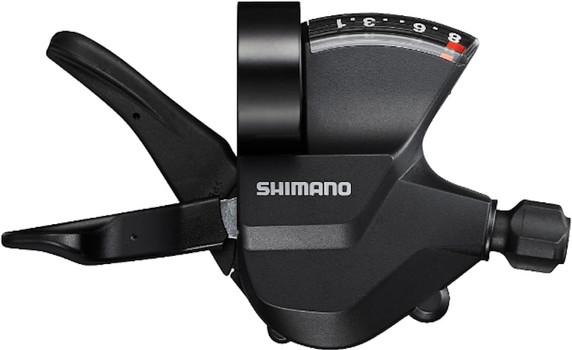 Shimano Altus SL-M315 Rapidfire 3/8-Speed Optical Display Shift Lever Set