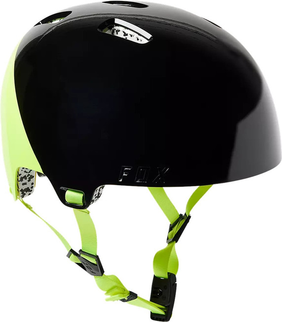 Fox Flight Pro PRPUS BMX/Skate Helmet Black/Yellow