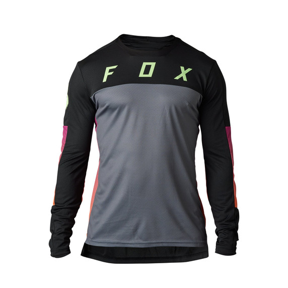 Fox Defend CEKT Mens MTB LS Jersey Black 