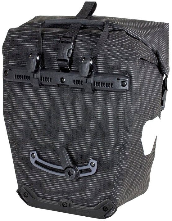 Ortlieb 20L Back-Roller High Visibility Rear Pannier (Single Bag) Black Reflex