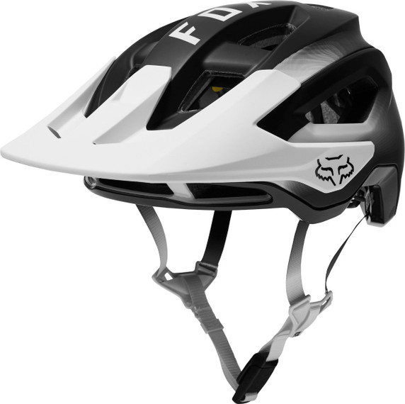 Fox Speedframe Pro Fade MIPS MTB Helmet Black/White