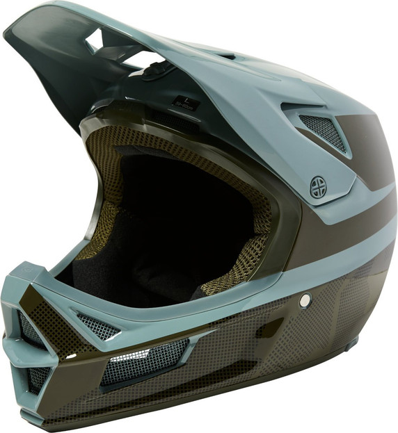 Fox Rampage Comp Graphic 2 MIPS Full Face Helmet Eucalyptus