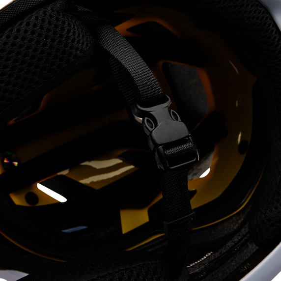 Fox Proframe Race AS White MTB Full Face Helmet