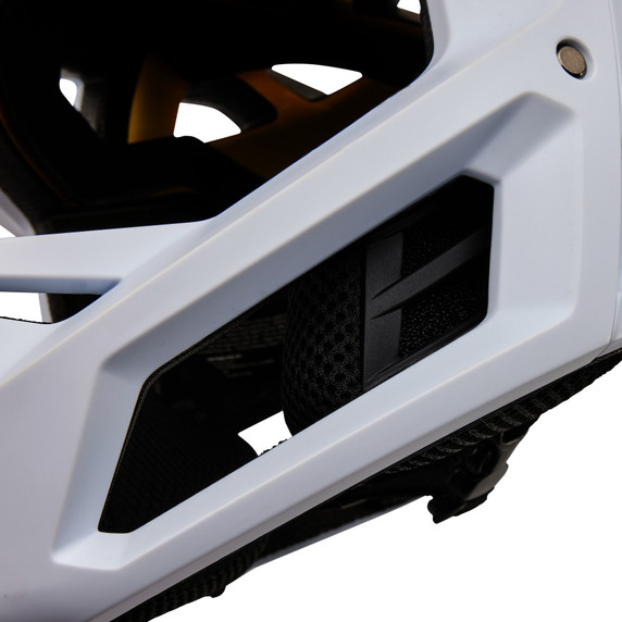 Fox Proframe Race AS White MTB Full Face Helmet