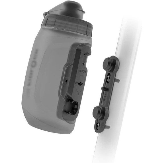 Fidlock Twist Bottle Bike Base Set Transparent Black 450ml