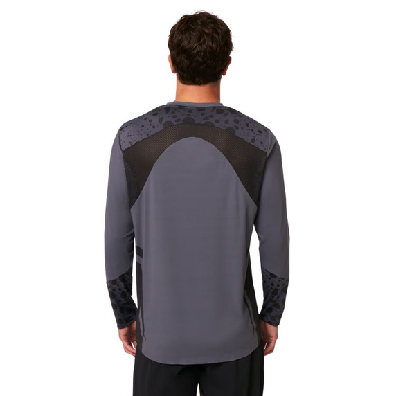 Oakley Maven RC Long Sleeve MTB Jersey Black Frog