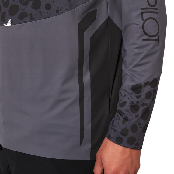 Oakley Maven RC Long Sleeve MTB Jersey Black Frog