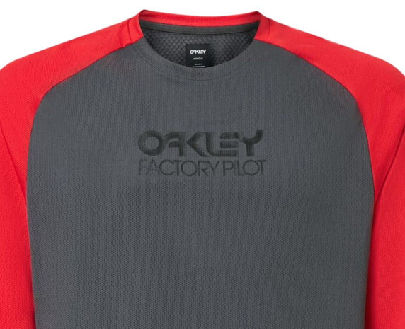 Oakley Factory Pilot Long Sleeve MTB Jersey II Uniform Grey