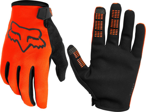 Fox Youth Ranger Gloves Fluro Orange