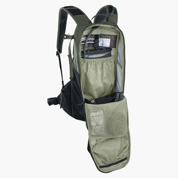 EVOC Ride 12L Dark Olive Hydration Pack w/ 2L Bladder