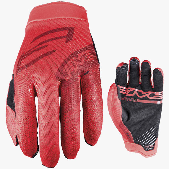 Five XR-Lite Gloves Stripes Red MTB Glove