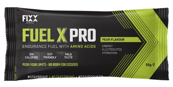 Fixx Nutrition Fuel X Pro Endurance Fuel Sachet Pear 55g