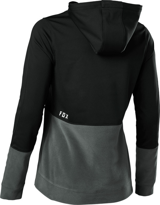 Fox Ranger Womens Windbloc MTB Hoodie Black 2022