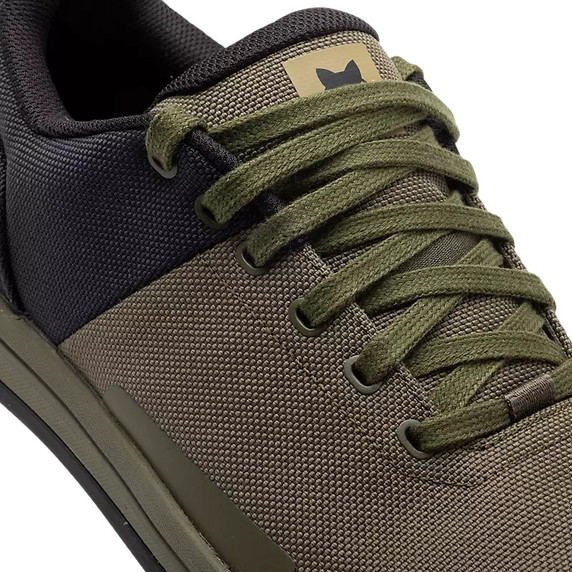 Fox Union Canvas Flat Olive MTB Shoes