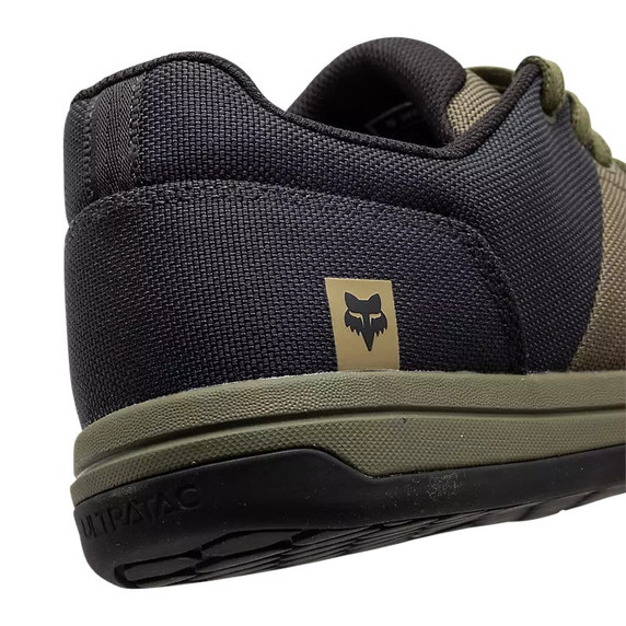 Fox Union Canvas Flat Olive MTB Shoes