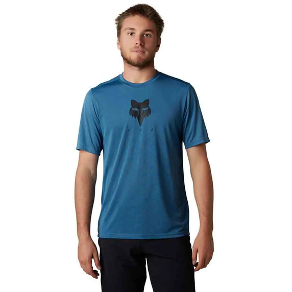 Fox Ranger Tru-Dri Mens MTB SS Jersey Dark Slate 