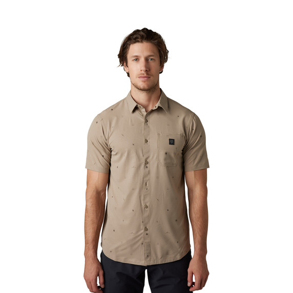 Fox Ranger Woven Mens MTB SS Jersey Mocha 