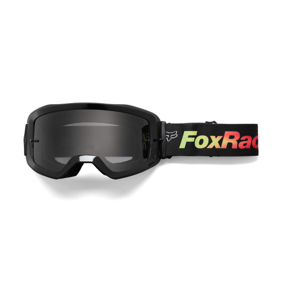 Fox Main Statk Smoke Unisex MTB Goggles Black/Red OS