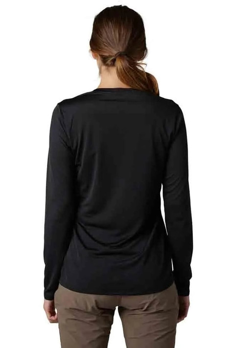 Fox Ranger Tru-Dri Womens MTB LS Jersey Black 
