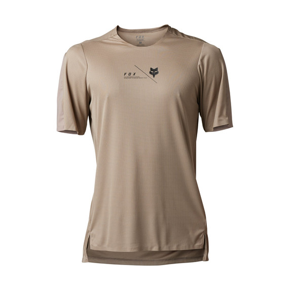 Fox Flexair Pro Mens MTB SS Jersey Mocha 