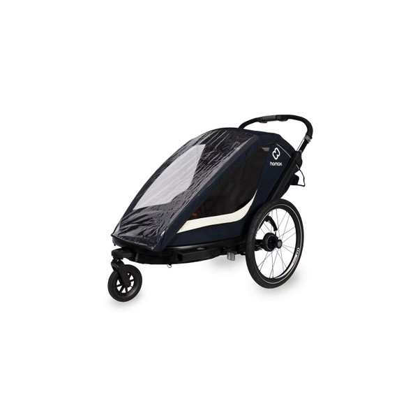 Hamax Breeze Two Child Navy Trailer
