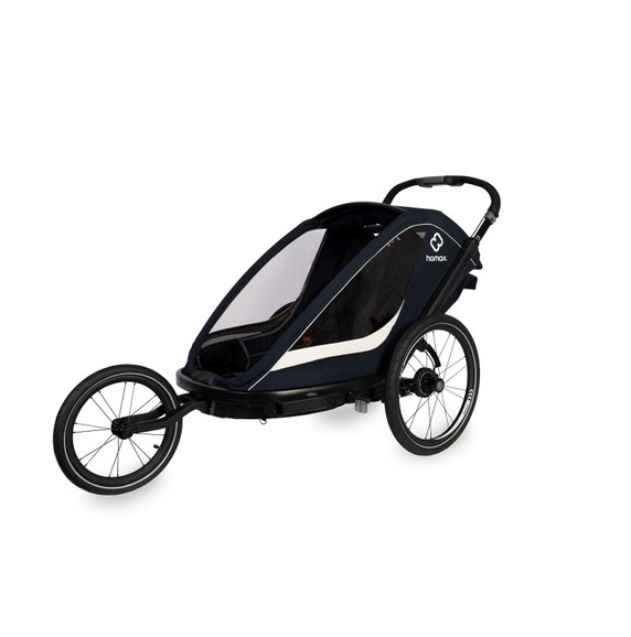 Hamax Breeze Two Child Navy Trailer