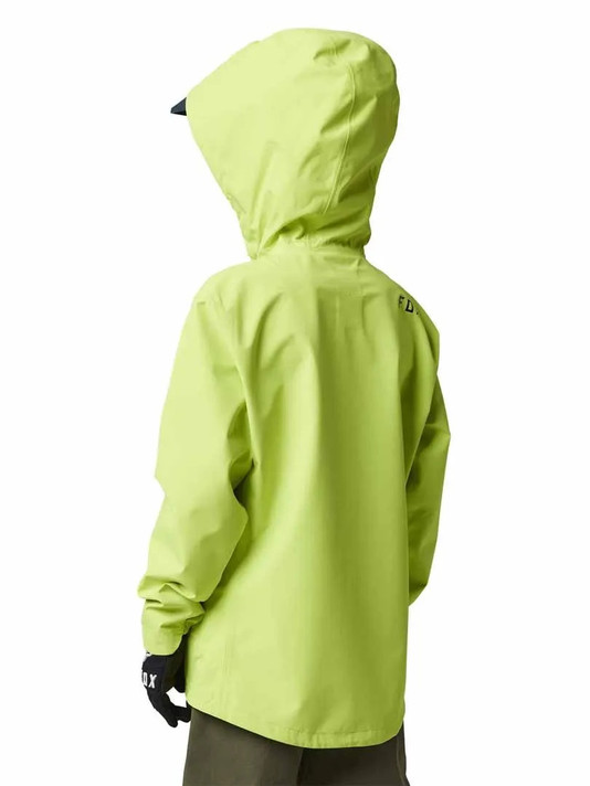Fox Ranger Youth 2.5-Layer Water Jacket Fluro Yellow 2022