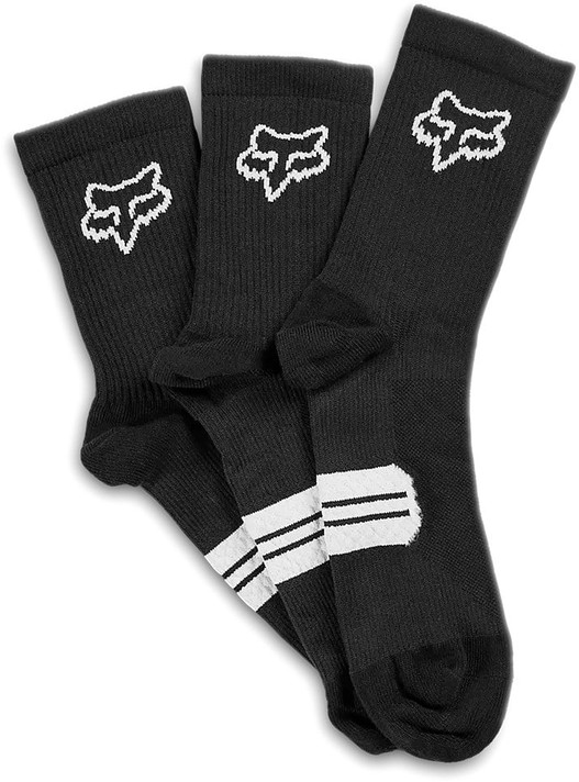 Fox Ranger Womens 6" Prepack Socks Black 2022