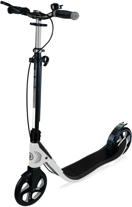 Globber One NL 205 Deluxe Adult Scooter White/Grey