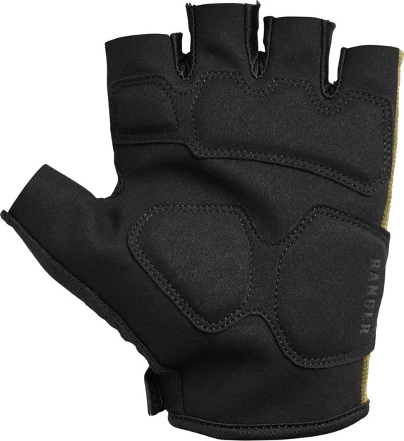 Fox Ranger Fingerless Gel Gloves Bark/Black Pushys