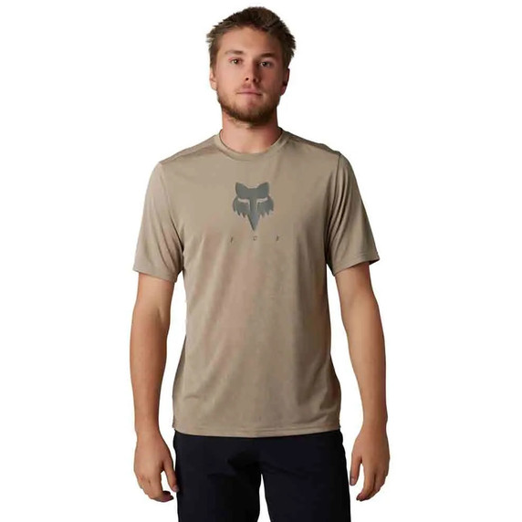 Fox Ranger Tru-Dri Mens MTB SS Jersey Mocha 